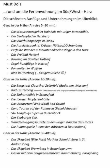 Ferienwohnung Sued - West Harz Mit Sauna E-Bikes Vorhanden! Horden am Harz Kültér fotó